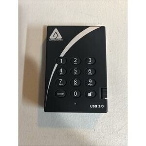 Aegis Ready To Use Configured External Hard drive USB 1TB With Padlock